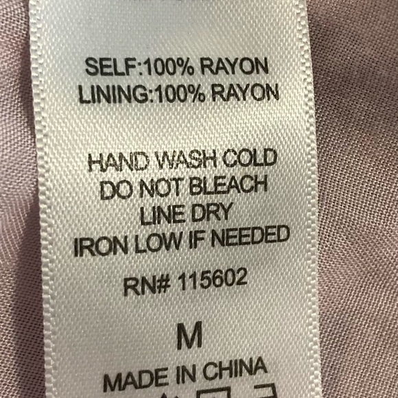 Lush Tropical Print Flowy Wide Leg Shorts Size Medium - Picture 8 of 13